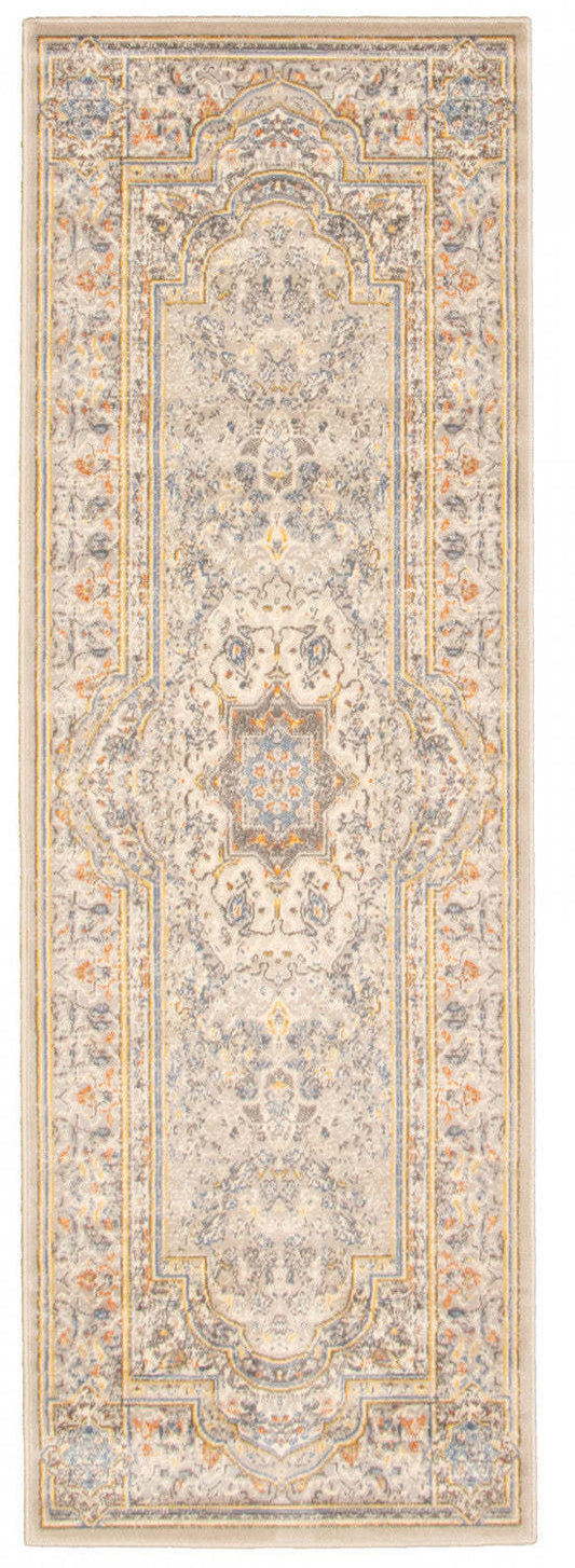 Maisie Grey Area Rug - 2'7 x 8'0|Carpette Maisie gris - 2 pi 7 pox 8 pi 0 po| D29DQAWA