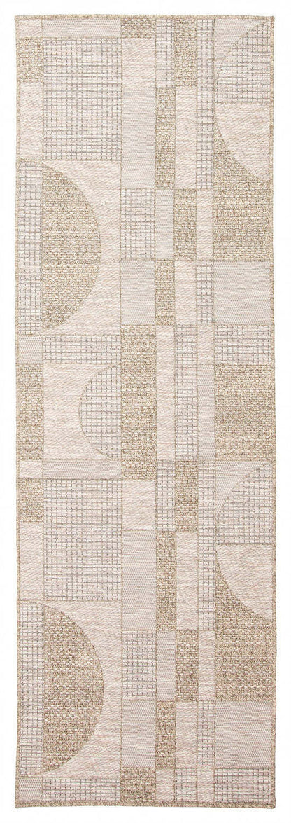 Tapis Bodhi Taupe - 2'8 x 8'2|Carpette Bodhi taupe - 2 pi 8 po x 8 pi 2 po