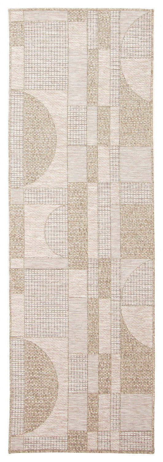Tapis Bodhi Taupe - 2'8 x 8'2|Carpette Bodhi taupe - 2 pi 8 po x 8 pi 2 po