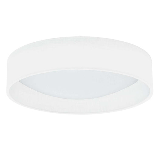 Dainolite Cfled Flush Mount 15 Ivory Shade Lamp|Plafonnier affleuré Cfled de Dainolite de 15 po avec abat-jour ivoire