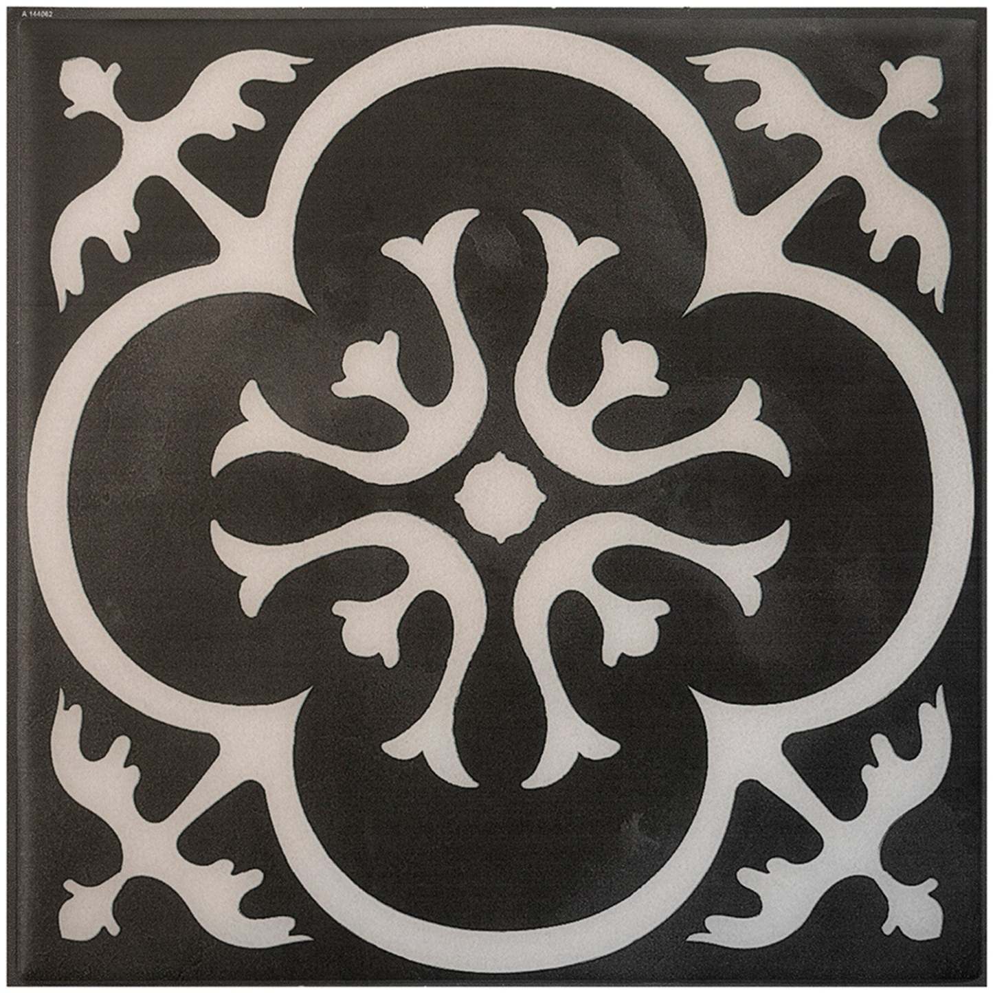 Dosseret Smart Tiles Peel and Stick 4 feuilles 7,75 x 7,75 - Vintage Girona Nera|Dosseret Smart Tiles peler et coller 7,75 x 7,75, 4 feuilles - Vintage Girona Nera