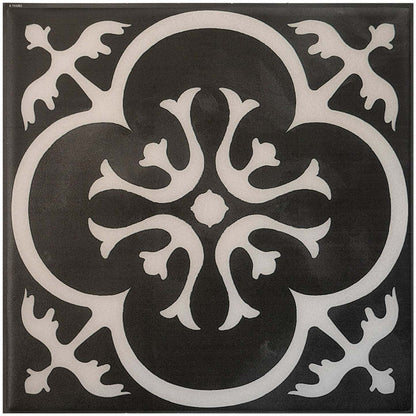 Dosseret Smart Tiles Peel and Stick 4 feuilles 7,75 x 7,75 - Vintage Girona Nera|Dosseret Smart Tiles peler et coller 7,75 x 7,75, 4 feuilles - Vintage Girona Nera