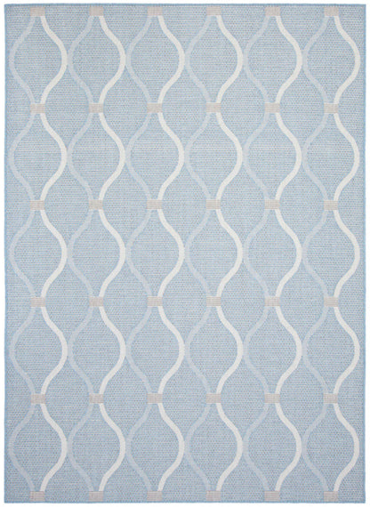 Tapis Neisha Abstract bleu clair 201,8 x 290,9 cm | D86FPGR7