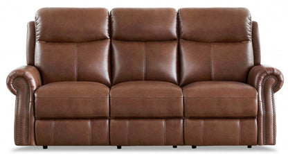 Canapé à inclinaison électrique Royce de Hydeline - brun