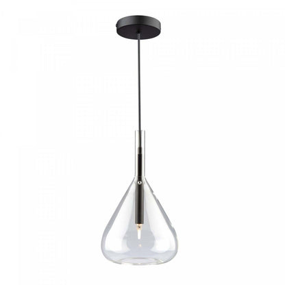 Luminaire suspendu noir conique à 1 ampoule | Luminaire suspendu Conic noir à 1 ampoule | D06HQY3B