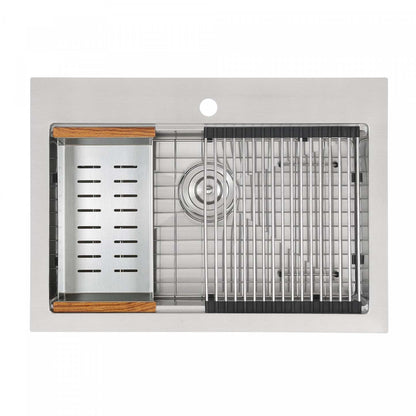 Ancona 28 Drop-In Workstation Kitchen Sink - AN-3127|Évier de cuisine poste de travail encastré Ancona de 28 po - AN-3127|D77GXI7N