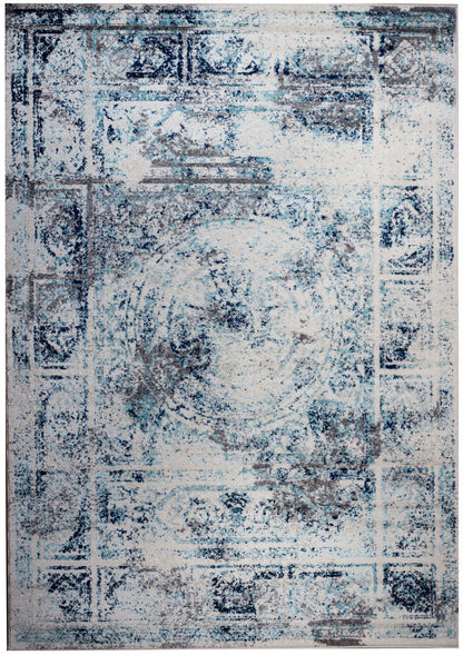 Tapis Roma Tempo Navy 5x8|Carpette Roma Tempo bleu marine 5 x 8|D80GM8IR
