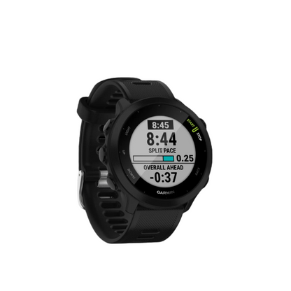 Garmin Forerunner® 55 Montre De Course Gps Intelligente - Suivi Des Sports Et De La Condition Physique, Résistante À L'eau - Noir