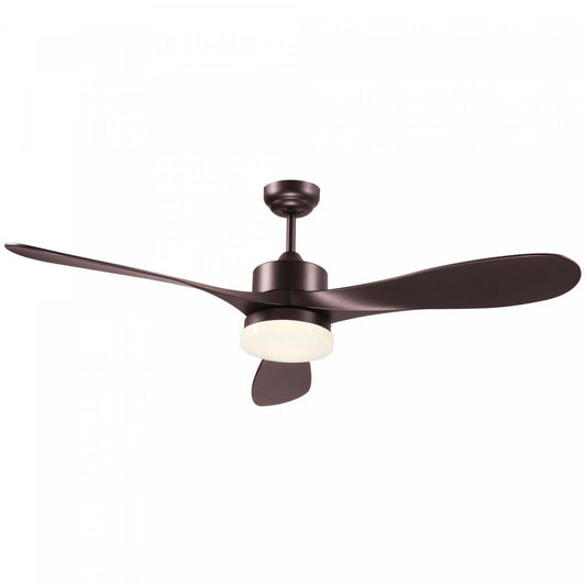 Homcom Ventilateur De Plafond Réversible À 6 Vitesses Avec Lumière|Homcom 6 Speed ​​Reversible Ceiling Fan With Light