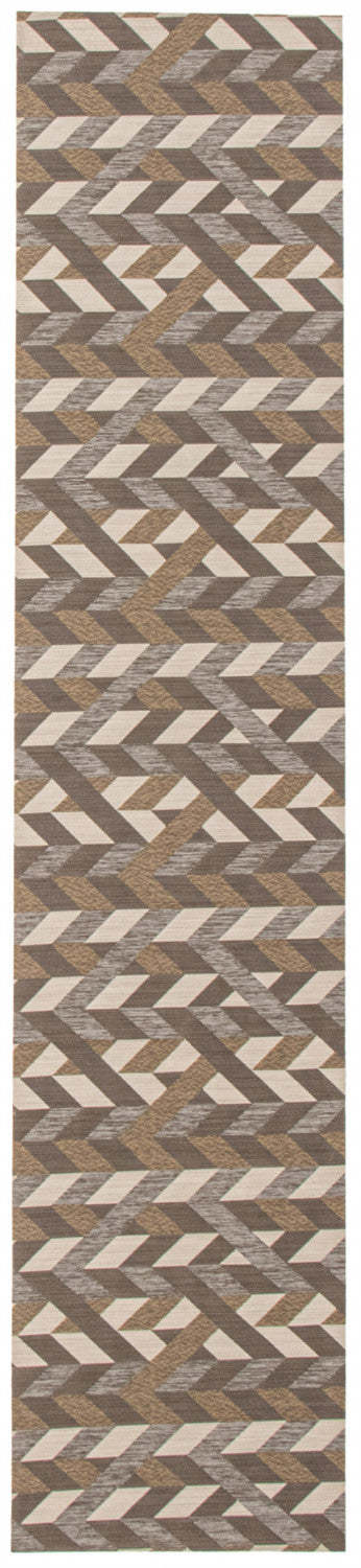 Tapis Bellezza brun foncé 2'2 x 12'0|Carpette Bellezza brun foncé 2 pi 2 po x 12 pi 0 po|D226DNNO