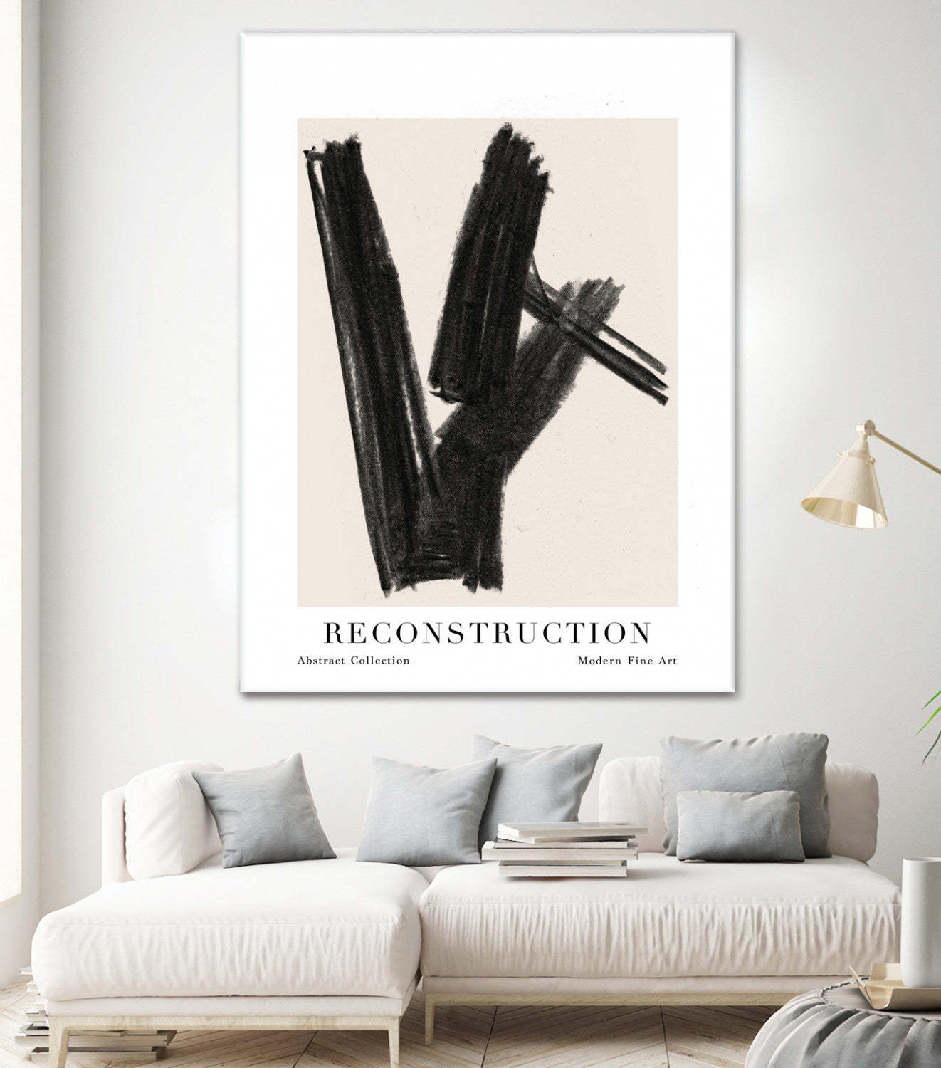Reconstruction Giant Art 72x54 Wall Art|Œuvre d'art murale Giant Art « Reconstruction » 72 x 54