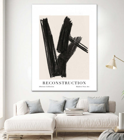 Reconstruction Giant Art 72x54 Wall Art|Œuvre d'art murale Giant Art « Reconstruction » 72 x 54