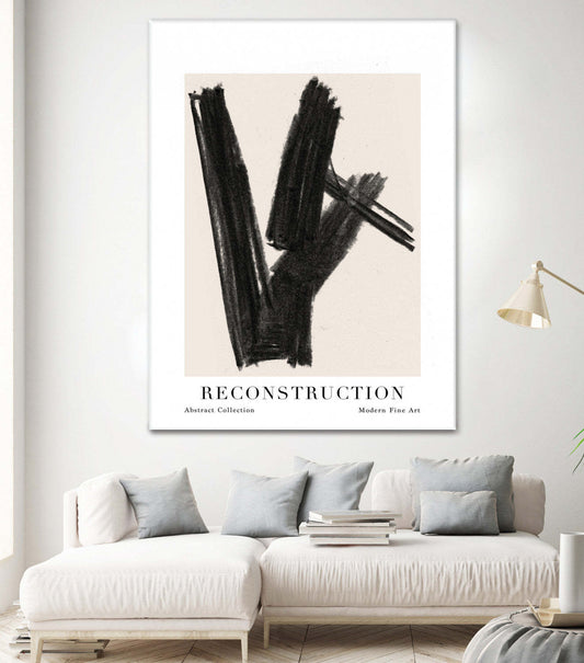 Reconstruction Giant Art 72x54 Wall Art|Œuvre d'art murale Giant Art « Reconstruction » 72 x 54