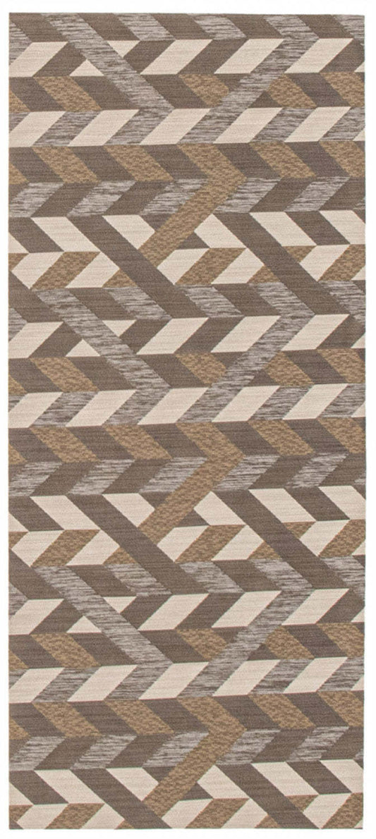 Bellezza brun foncé 2'2 x 4'0 tapis de sol - S de 2|Carpette Bellezza brun foncé 2 pi 2 po x 4 pi 0 po - Ensemble de 2|D210VQQE