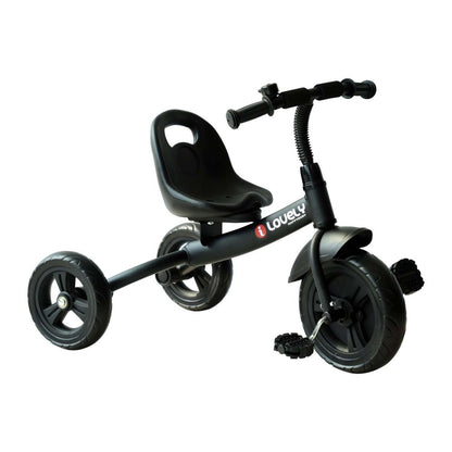 Qaba Kids Tricycle Pour Enfants Âgés Jusqu'à 18 Mois, Tricycle Pour Tout-Petits Intérieur Extérieur Pour Garçon Et Fille | Qaba Tricycle D'activité Intérieur/Extérieur Bambin