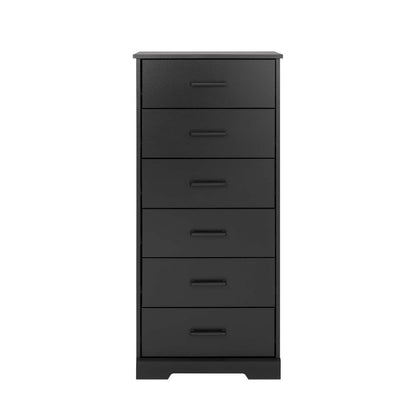 Prepac Rustic Ridge 23.75 6-Drawer Chest - Black|Commode verticale Rustic Ridge de Prepac de 23,75 po à 6 tiroirs - noire