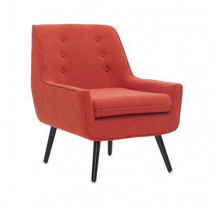 Trellis Pimento Fabric Accent Chair - Red|Fauteuil d’appoint Trellis Pimento en tissu - rouge