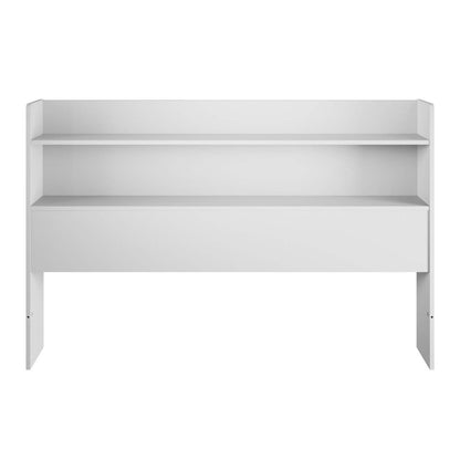Nordika Hunter Bookcase Queen Headboard - White|Tête de lit bibliothèque Hunter Nordika - blanche