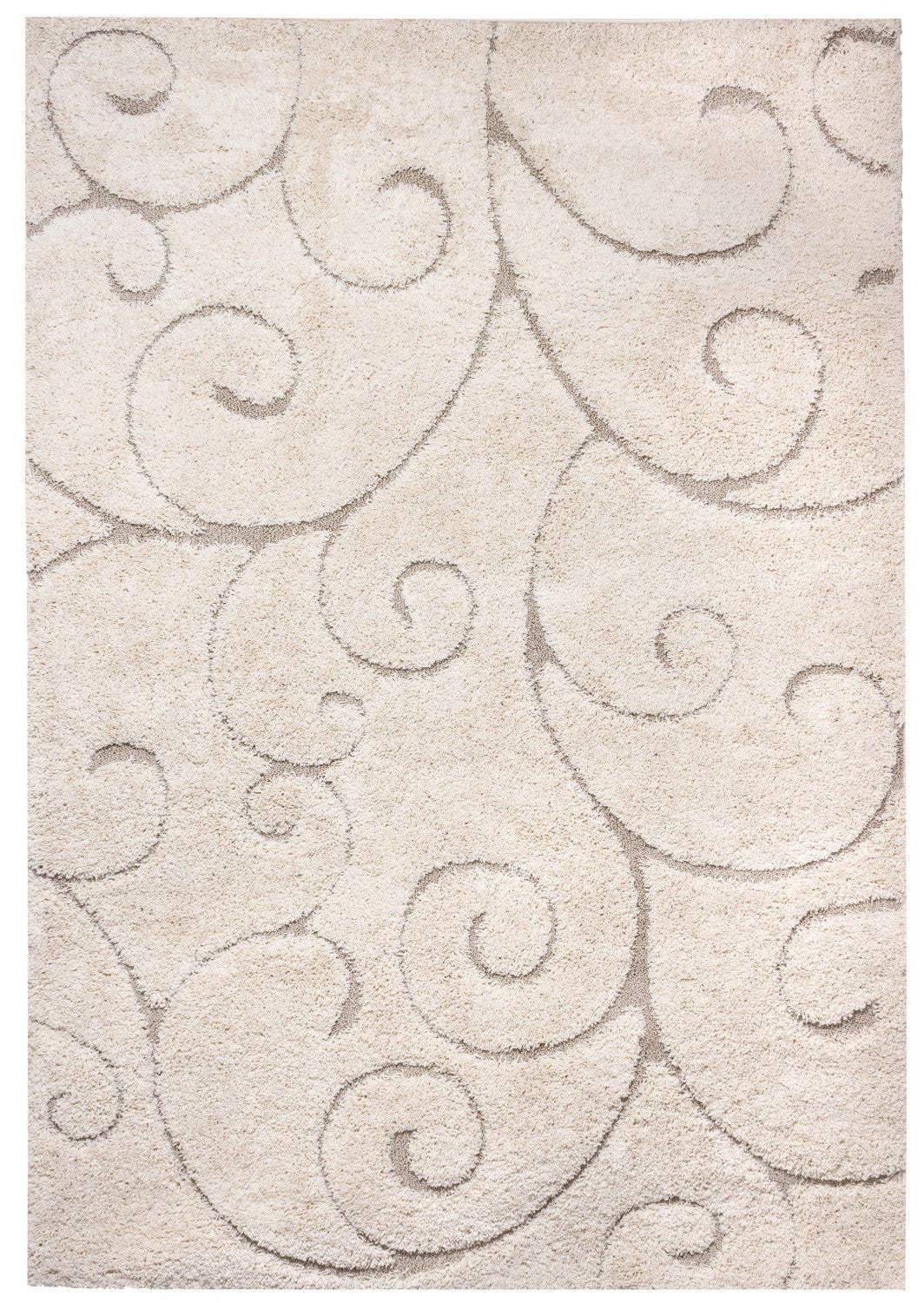 Oakville Cream Curves 3x5 Area Rug|Carpette Oakville Curves crème 3 x 5|D80GUG4P