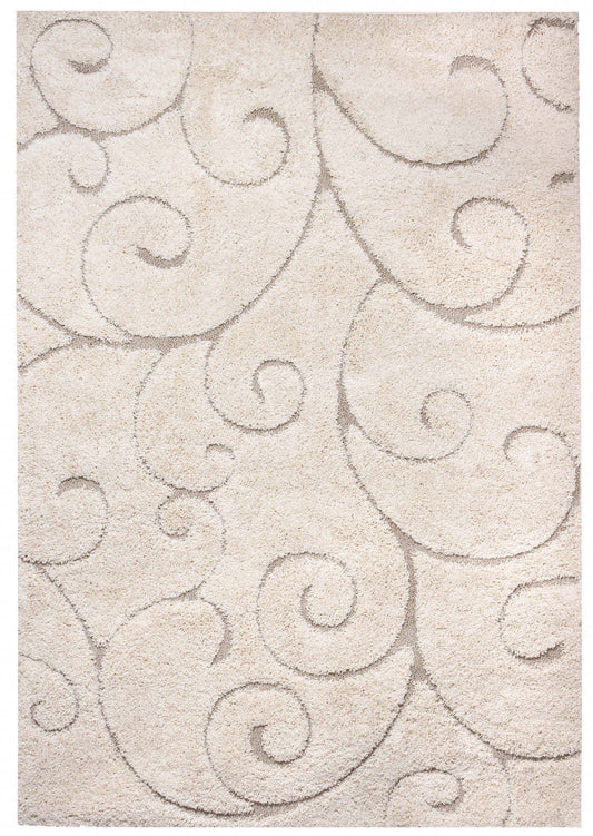 Oakville Cream Curves 3x5 Area Rug|Carpette Oakville Curves crème 3 x 5|D80GUG4P