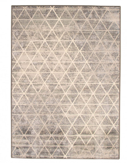 Tapis Jacob gris - 160 x 220 cm | D28VNVKK