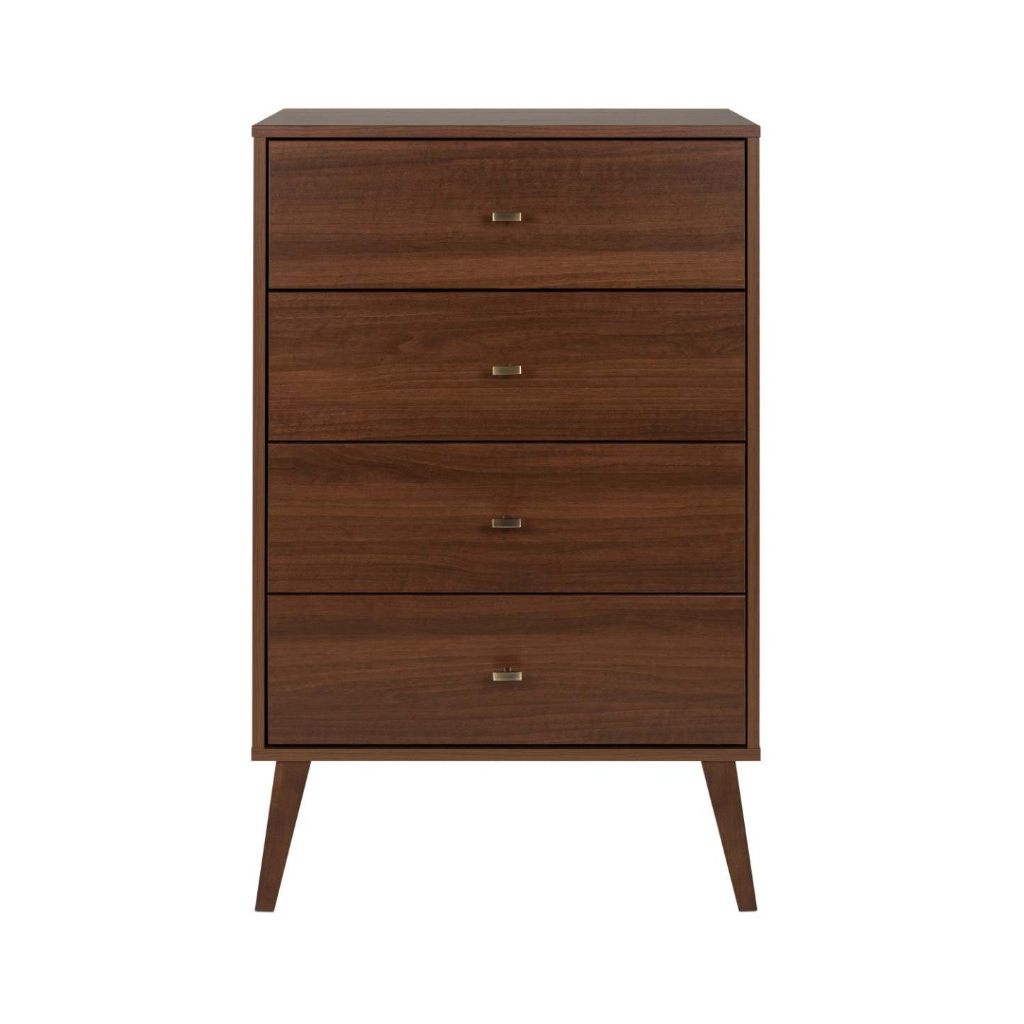 Milo Tall 4-Drawer Chest - Cherry|Commode verticale haute Milo à 4 tiroirs - cerisier