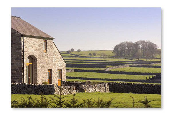 Cadre d’art mural et panneau de tissu Cottage 16x24| Cottage 16 po x 24 po : Cadre d'art mural et panneau de tissu|D44GDRAW