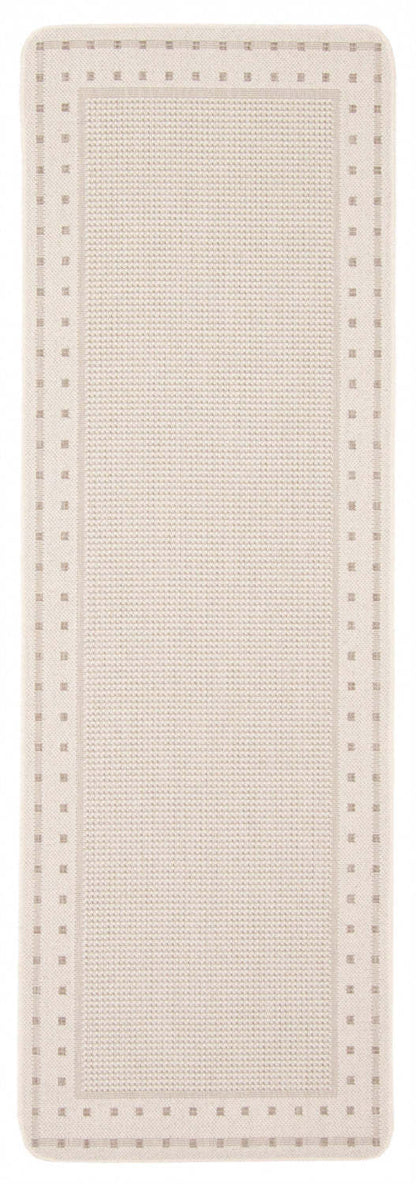 Tapis Clémentine Ivoire - 66 x 201 cm | Tapis Clémentine Ivoire - 66 x 201 cm