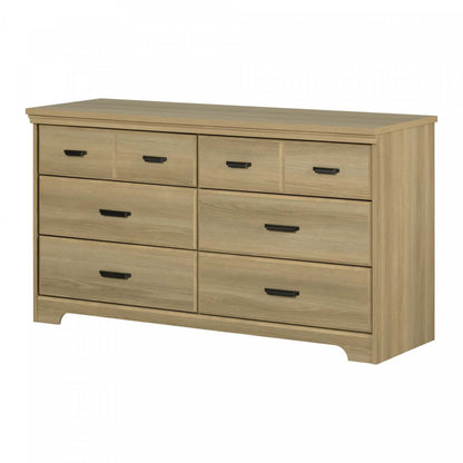 Commode Versa à 6 tiroirs - Frêne naturel | Commode Versa 6 Tiroirs - Frene Naturel