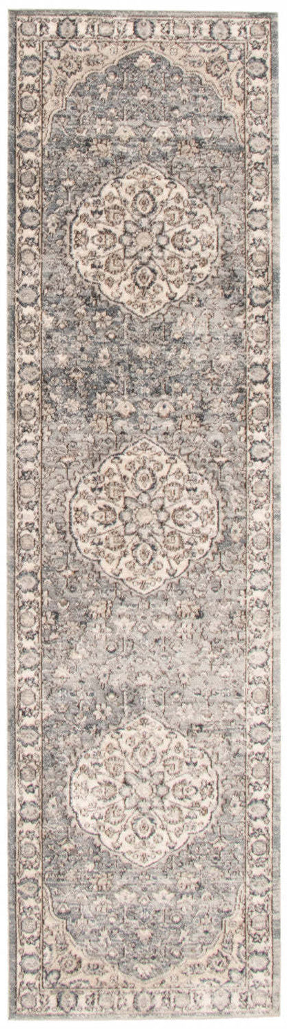 Octavian Tabriz bleu-ivoire - 2 pi 7 po x 8 pi 2 po|Carpette Octavian Tabriz bleu-ivoire - 2 pi 7 po x 8 pi 2 po| D2DCZKXD