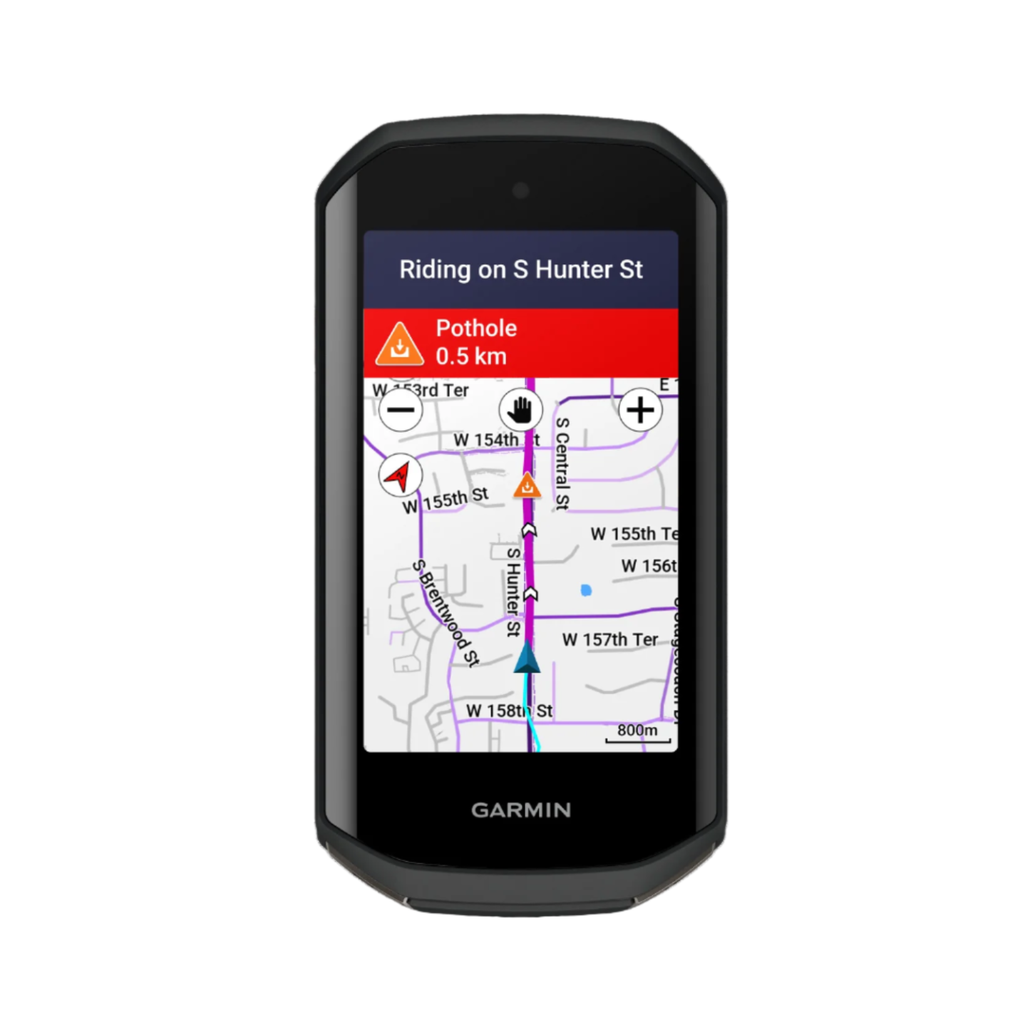 Ordinateur De Cyclisme Garmin Edge 1050 Premium - Écran Tactile Couleur Vif, Haut-parleur Intégré, F