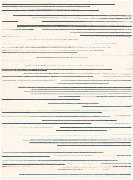 Faith Cream-Prol Area Rug - 7'10 x 10'2|Carpette Faith crème-couleur pétrole - 7 pi 10 pox 10 pi 2 po| D2A6KP8N