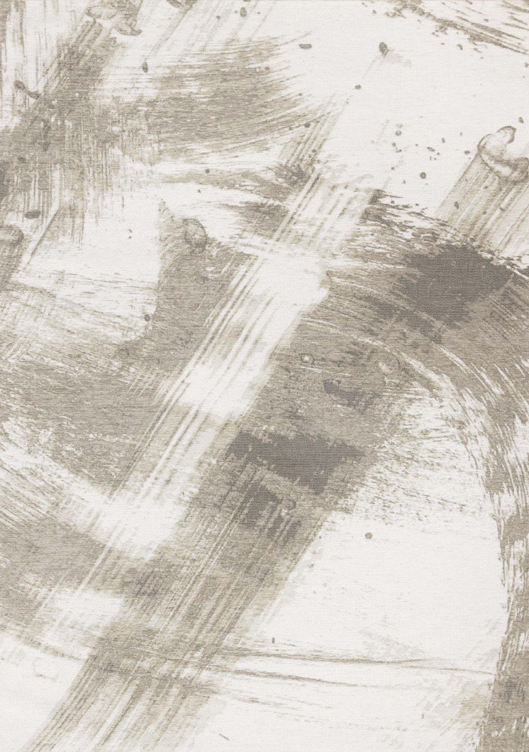 Kylie Soft Cream Taupe Brush Strokes Area Rug - 7'10 x 10'10|Carpette douce Kylie crème et taupe à motif de coups de pinceau - 7 pi 10 po x 10 pi 10 po