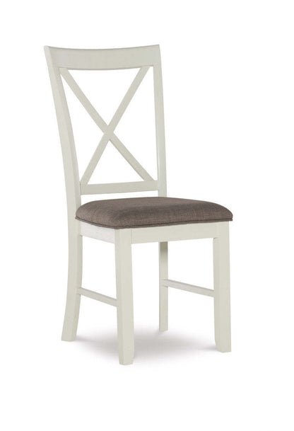 Jane Fabric Taupe Dining Chair - Ensemble de 2|Chaise de salle à manger Jane en tissu taupe - ensemble de 2