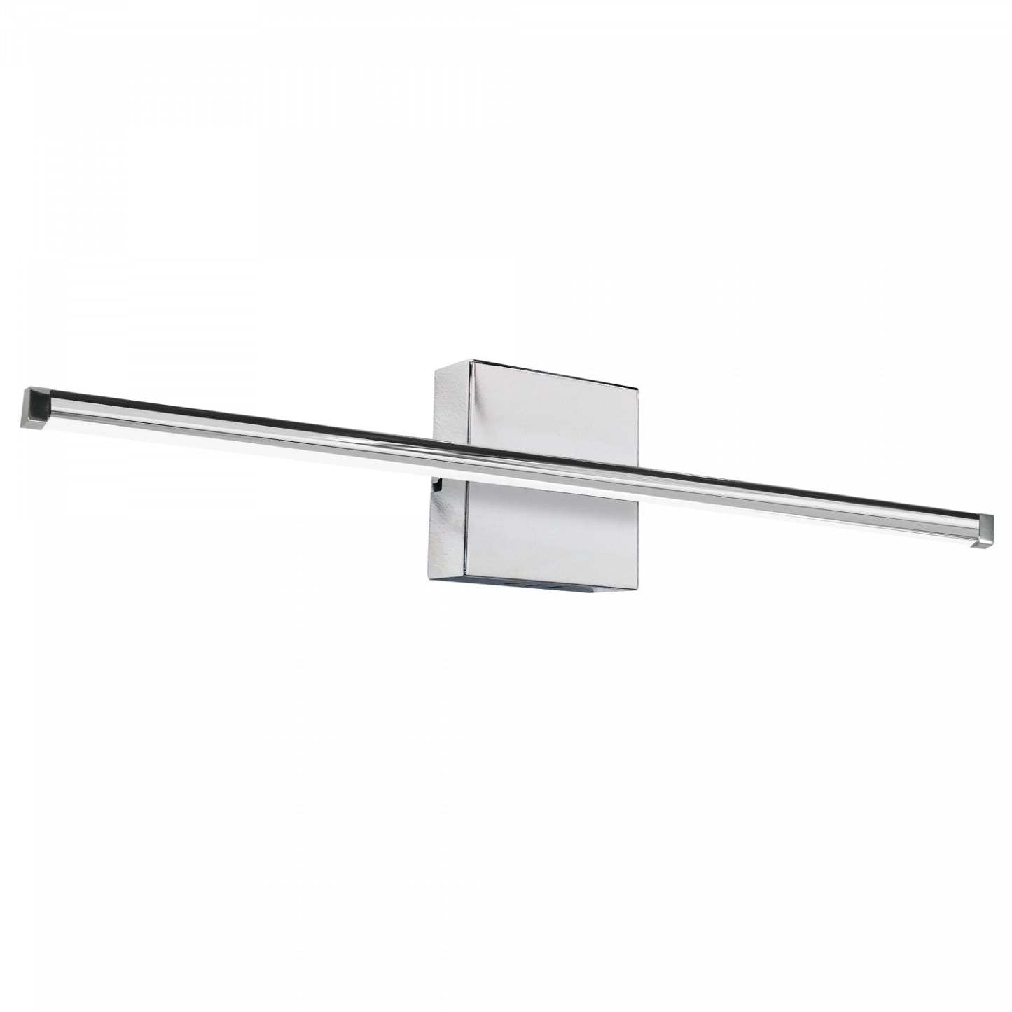 Dainolite Array LED Wall Sconce Horizontal 30w Chrome Poli Blanc Acrylique Diffuseur Lampe|Applique murale horizontale Array de Dainolite en acrylique blanc qui diffuse la lumière, avec fini chromé poli et ampoule à DEL de 30 W