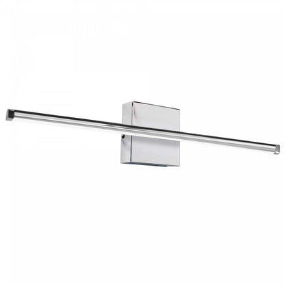 Dainolite Array LED Wall Sconce Horizontal 30w Chrome Poli Blanc Acrylique Diffuseur Lampe|Applique murale horizontale Array de Dainolite en acrylique blanc qui diffuse la lumière, avec fini chromé poli et ampoule à DEL de 30 W