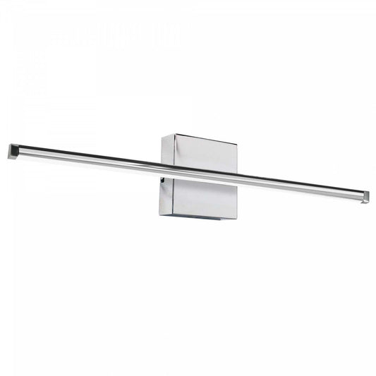 Dainolite Array LED Wall Sconce Horizontal 30w Chrome Poli Blanc Acrylique Diffuseur Lampe|Applique murale horizontale Array de Dainolite en acrylique blanc qui diffuse la lumière, avec fini chromé poli et ampoule à DEL de 30 W