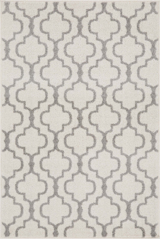 Tapis Lav Lat Blanc 5x8|Carpette Lav blanche 5 x 8|D80GZP6S
