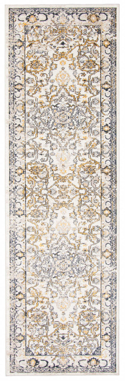Tapis Legacy Ivory lavable en machine - 2'6 x 8'0|Carpette Legacy ivoire lavable à la machine - 2 pi 6 po x 8 pi 0 po|D86FCIE7