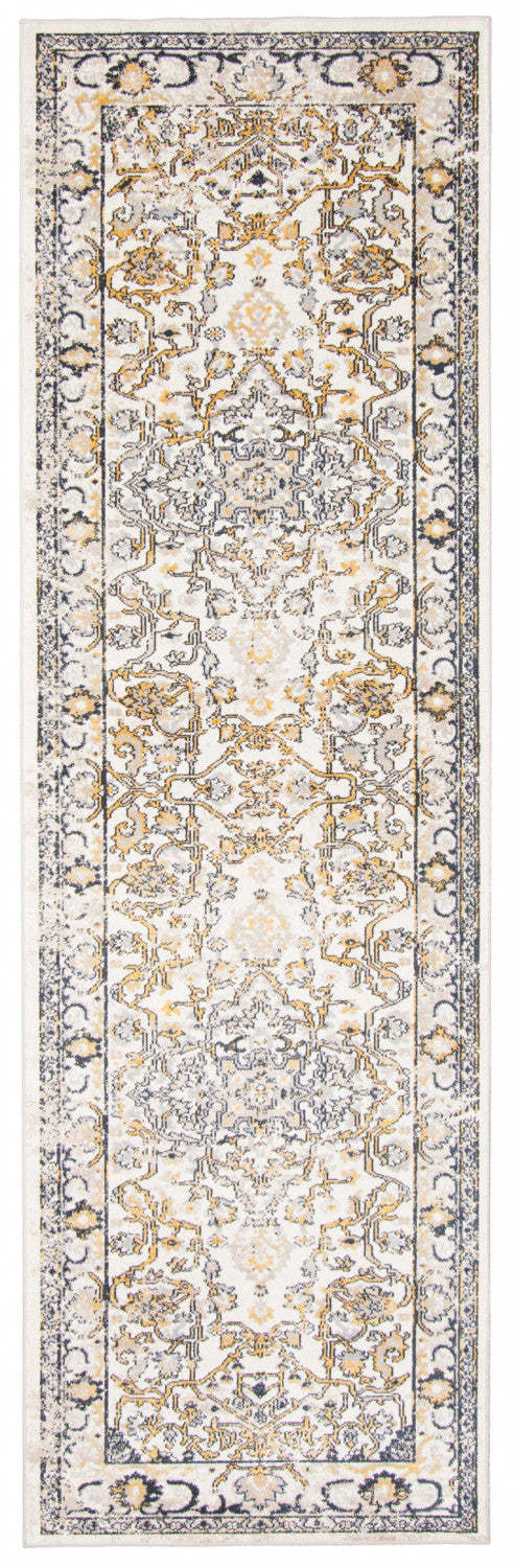 Tapis Legacy Ivory lavable en machine - 2'6 x 8'0|Carpette Legacy ivoire lavable à la machine - 2 pi 6 po x 8 pi 0 po|D86FCIE7