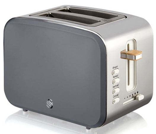 Salton Swan Nordic 2-Slice Toaster - ST14610GRYN|Grille-pain Swan à 2 tranches de style nordique - ST14610GRYN