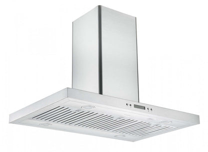 Ancona IRB636 36 Island Stainless Steel Range Hood - AN-1407 | Hotte de cuisinière pour îlot Ancona IRB636 de 36 po en acier inoxydable - AN-1407 | D77G57ZR