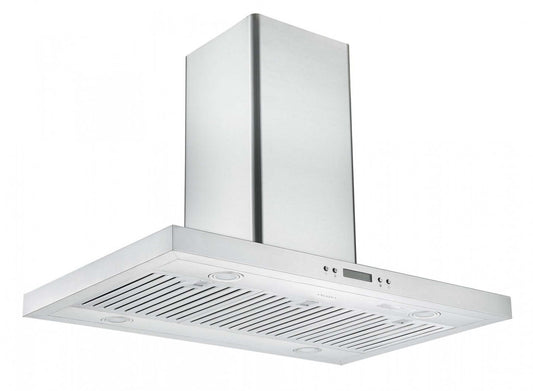 Ancona IRB636 36 Island Stainless Steel Range Hood - AN-1407 | Hotte de cuisinière pour îlot Ancona IRB636 de 36 po en acier inoxydable - AN-1407 | D77G57ZR