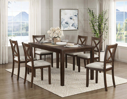 Vintner 7pc Pack Dining Set - Dark Cherry | Ensemble De Salle À Manger 7 Pièces Vintner - Cerisier Foncé