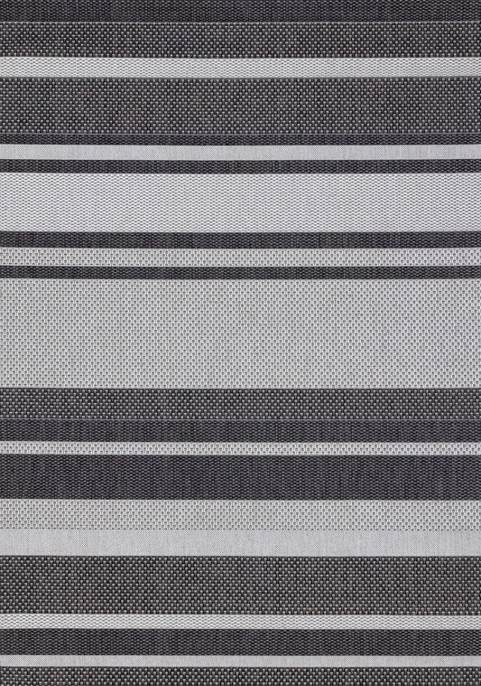 Tapis intérieur/extérieur rayé Jackson - 5'3 x 7'7|Tapis Jackson à rayures pour l'intérieur et l'extérieur - 5 pi 3 po x 7 pi 7 po