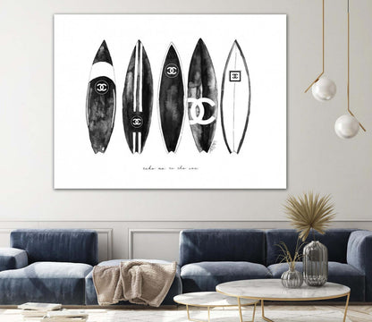 Surf Paysage Giant Art 72x54 Wall Art|Œuvre d'art murale Giant Art « Surf Landscape » 72 x 54