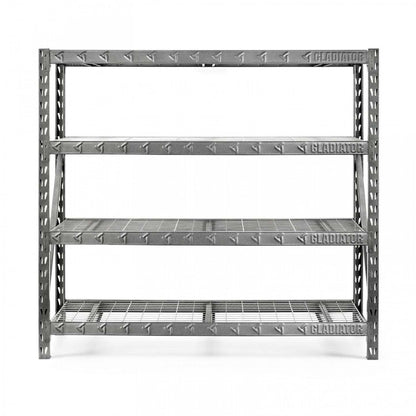 Gladiator 77 Rack Shelf - Hammered Granite|Tablette de 77 po en grillage de Gladiator - granite martelé