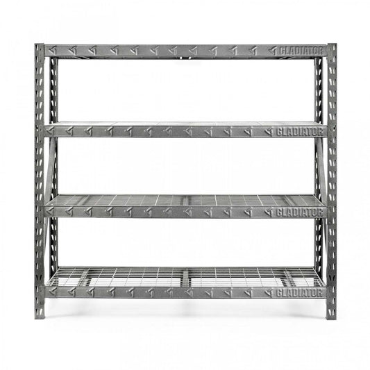 Gladiator 77 Rack Shelf - Hammered Granite|Tablette de 77 po en grillage de Gladiator - granite martelé