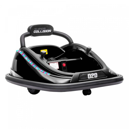 Aosom 12v Voiture Électrique Enfant, Rotation À 360 °, Jouet À Piles Avec Télécommande Parentale, Ce