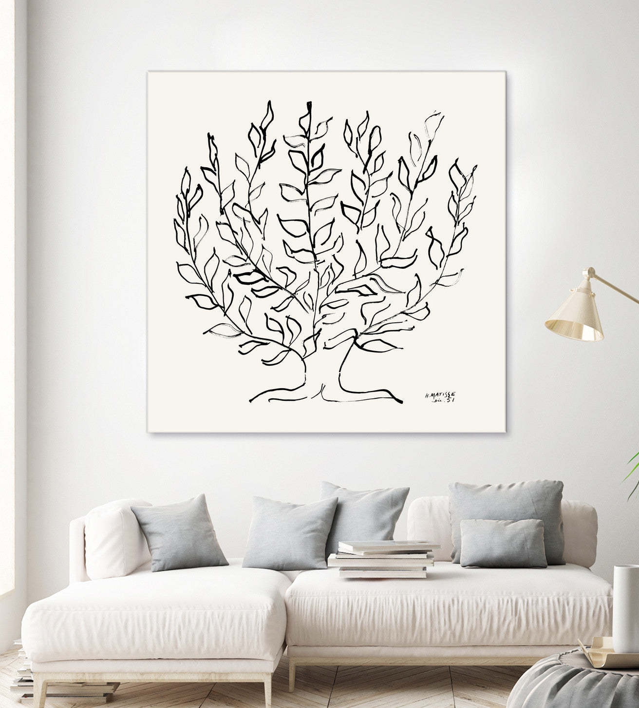 L'arbre Platane Giant Art 54x54 Wall Art|Œuvre d'art murale Giant Art « L'arbre Platane » 54 x 54